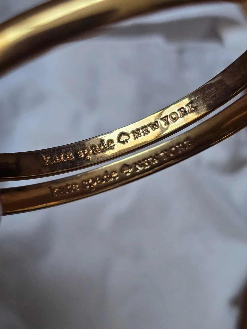 kate spade Gold 2 Bangle Bracelet Set